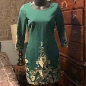 Beautiful dress with embroidery design